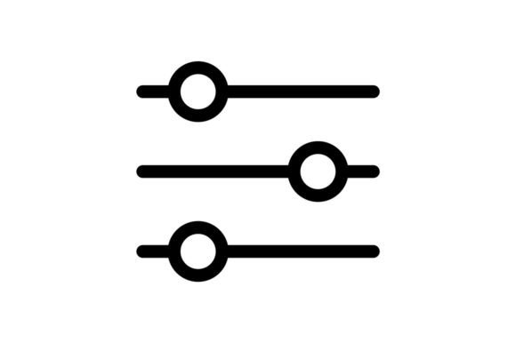 Download Control Adjustment Vector Icon - Adjustment Collection